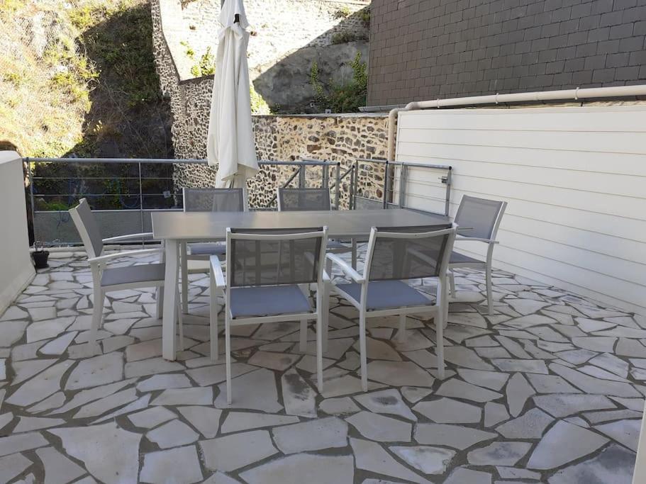 Villa Charme Et Zenitude, Avec Vue Exceptionnelle Sur Le Port Granville Exterior foto