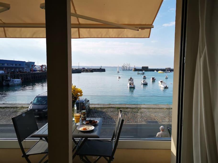 Villa Charme Et Zenitude, Avec Vue Exceptionnelle Sur Le Port Granville Exterior foto